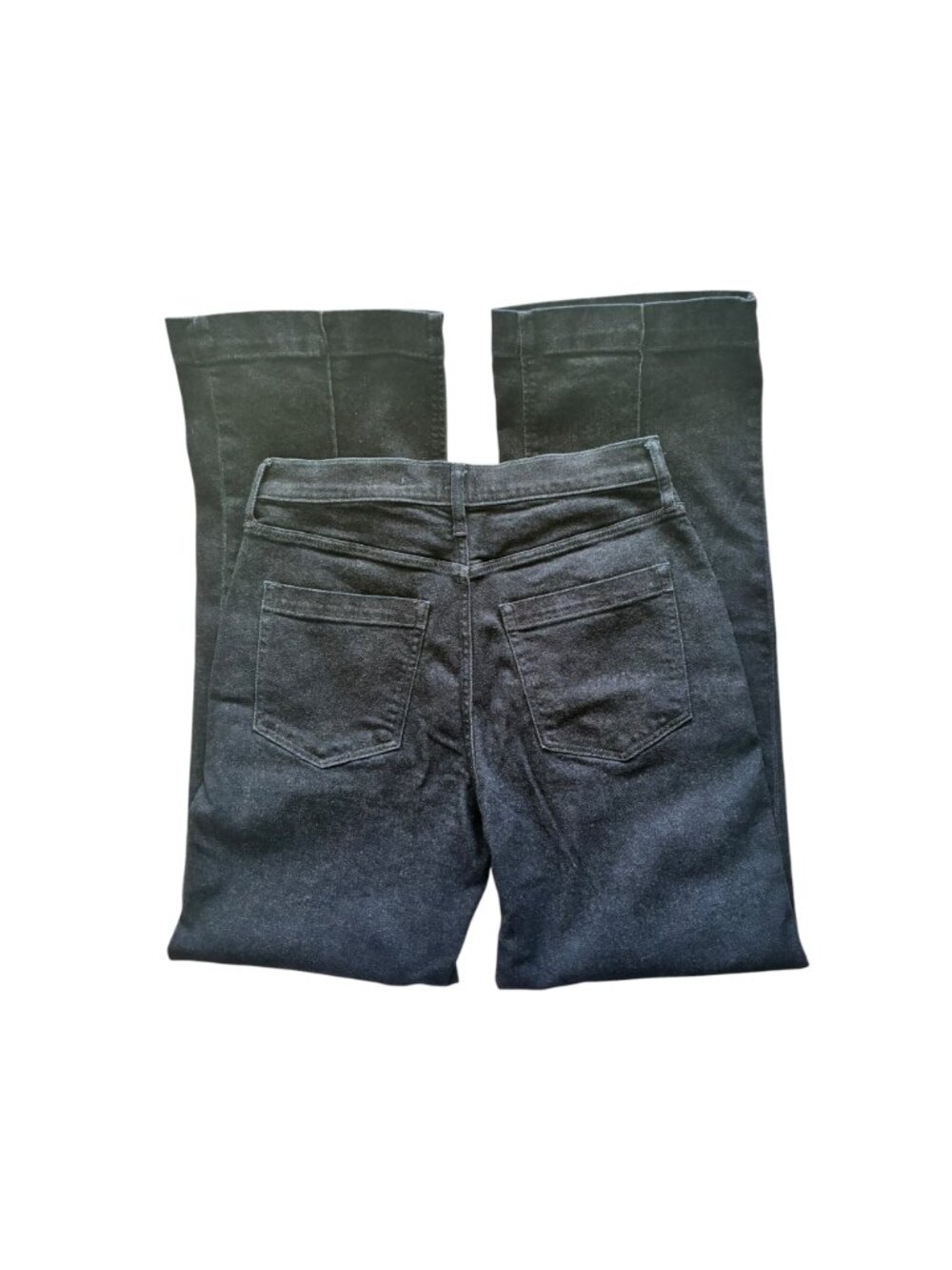 J.Crew High-Rise Trouser Jeans Premium Edition 30T Pintuck Dark Blue Work VGUC - Picture 3 of 15